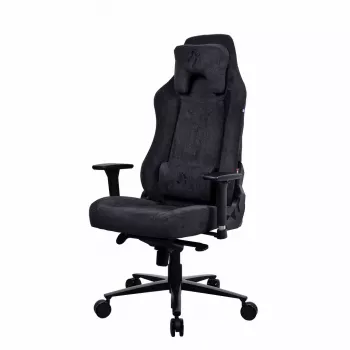 Arozzi Soft Fabric/Metal/Aluminium | pelituoli | Vernazza Soft Fabric | Pure Black