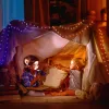 LED-valosarja Twinkly TWD200STP-TEU monivärinen sisänauha, 5 cm väli, IP20, läpinäkyvä kaapeli
