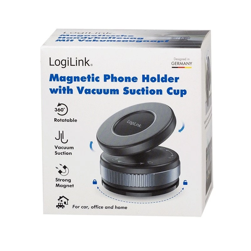 Magneettinen älypuhelinteline tyhjiöimukupilla