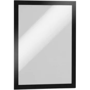 Durable DURAFRAME A4 itseliimautuva magneettinen infokehys, musta