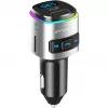 FM-lähetin 4smarts 456201 savukkeensytytin musta hopea AM FM Bluetooth
