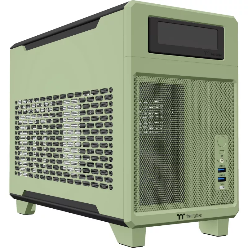 PC-kotelo Thermaltake TR100 Mini Tower vihreä