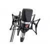 Neumann TLM 102 MT Studio-set – isokalvoinen kondensaattorimikrofoni ja iskunvaimennin, musta