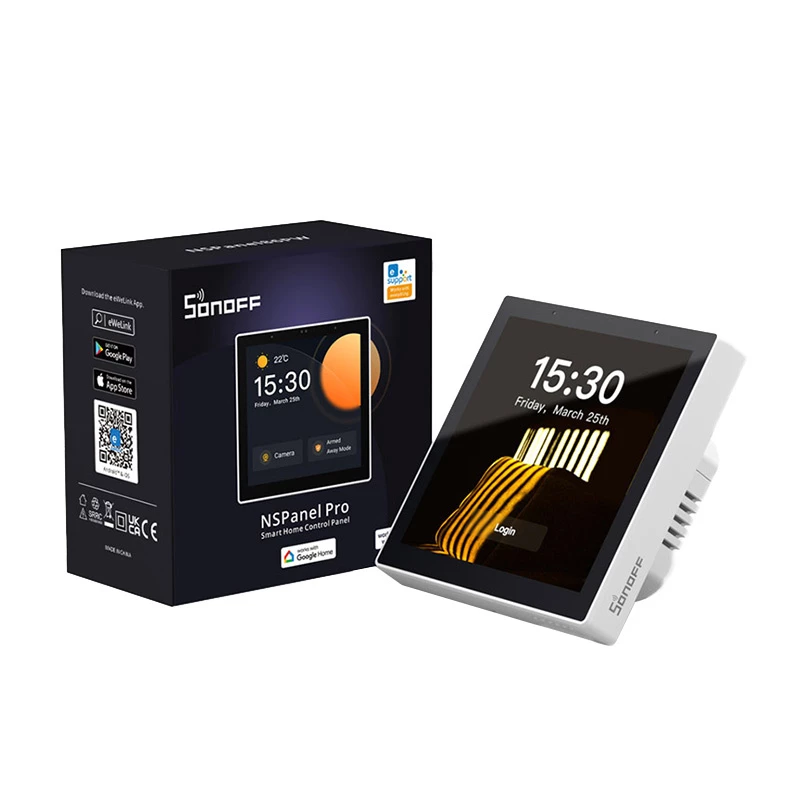 Sonoff NSPanel Pro WLAN-seinäkytkin valkoinen