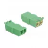 Kuitukytkin DeLOCK 85927 LC Duplex naaras-naaras 4 kpl