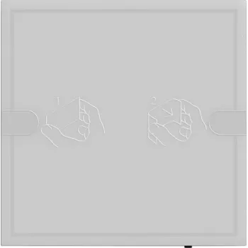 GIRA kosketusanturi 4 Komfort 1-kertainen KNX TS4 antrasiitti 5001028