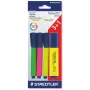 Korostuskynä Staedtler Textsurfer classic 364 4 kpl kiilakärki vihreä pinkki valkoinen