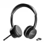 Tellur Voice Pro Wireless -kuulokemikrofoni puhelinkeskuskäyttöön musta TLL411007
