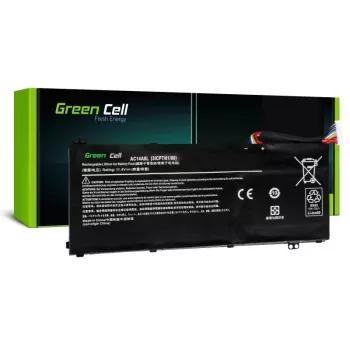 Green Cell AC54 kannettavan tietokoneen akku (AC14A8L) Acer Aspire Nitro V15 VN7-571G VN7-572G VN7-591G VN7-592G V17 VN7-791G -malleille, 11,4 V 3800 mAh, musta