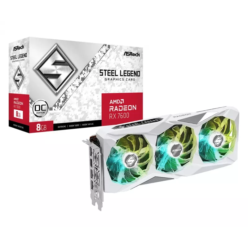 ASRock Radeon RX 7600 SL 8GB GDDR6 näytönohjain