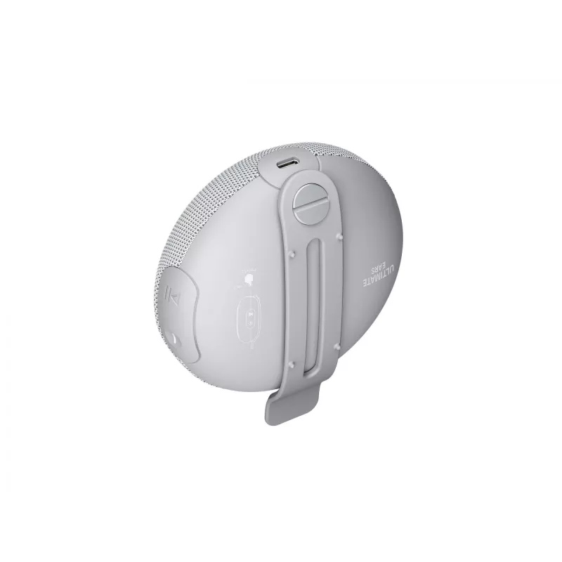 Logitech Ultimate Ears MINIROLL - kaiutin - kannettava - langaton - Bluetooth - kunnostettu harmaa (984-002027)