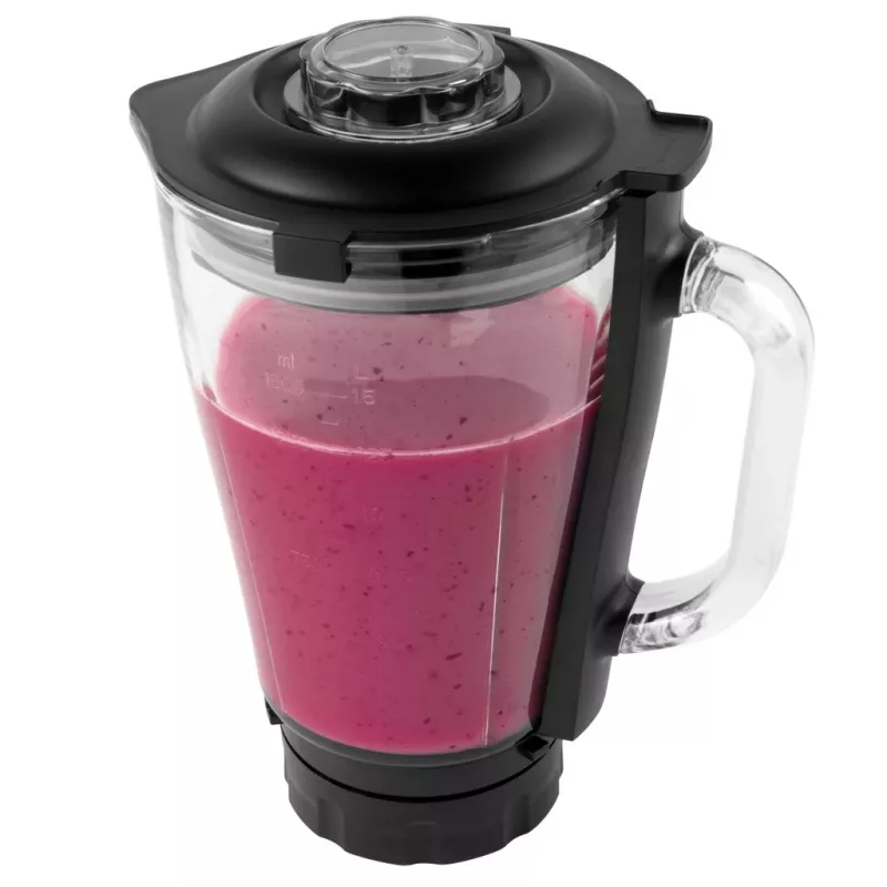 Lasinen sekoitusastia Petra PT5531MBLKVDE musta