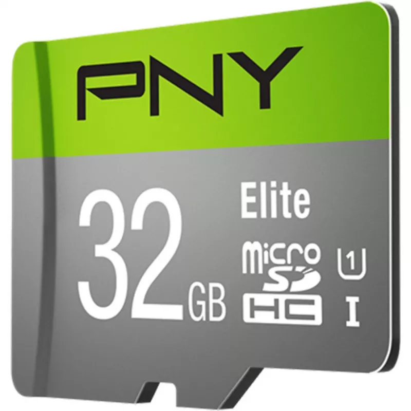 MicroSDHC-kortti PNY Elite 32 GB Class 10 UHS-I P-SDU32GU185GW-GE