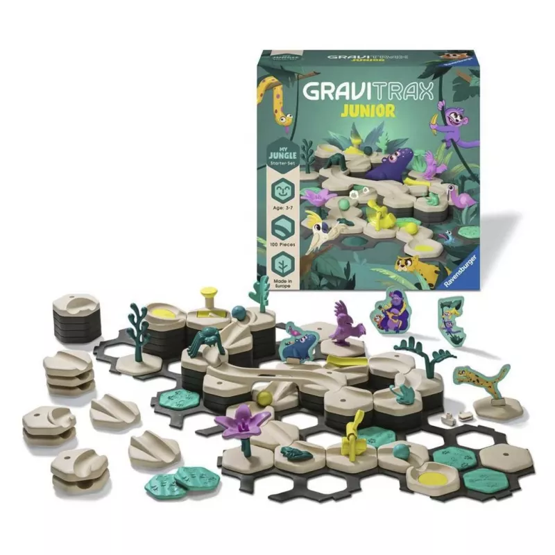 Ravensburger GraviTrax Junior aloituspakkaus L Jungle (27499)