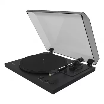 Hihnavetoinen audiosoitin TEAC TN-175-B musta
