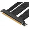 SilverStone SST-RC05-220 PCIe 4.0 x16 -riser-kaapeli, 22 cm, musta