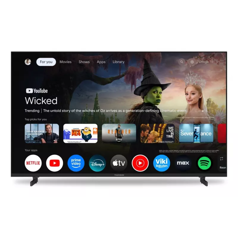 TV|THOMSON|43 |4K Ultra HD|3840 x 2160 pikseliä|Litteä|16:9|LED|43UG4S15