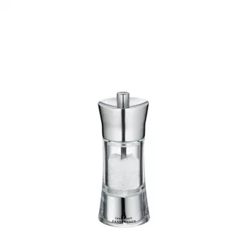Zassenhaus Aachen suolamylly akryylilasi/inox 14 cm