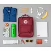 Fjällräven Kånken reppu grafiitti vinylon vetoketju