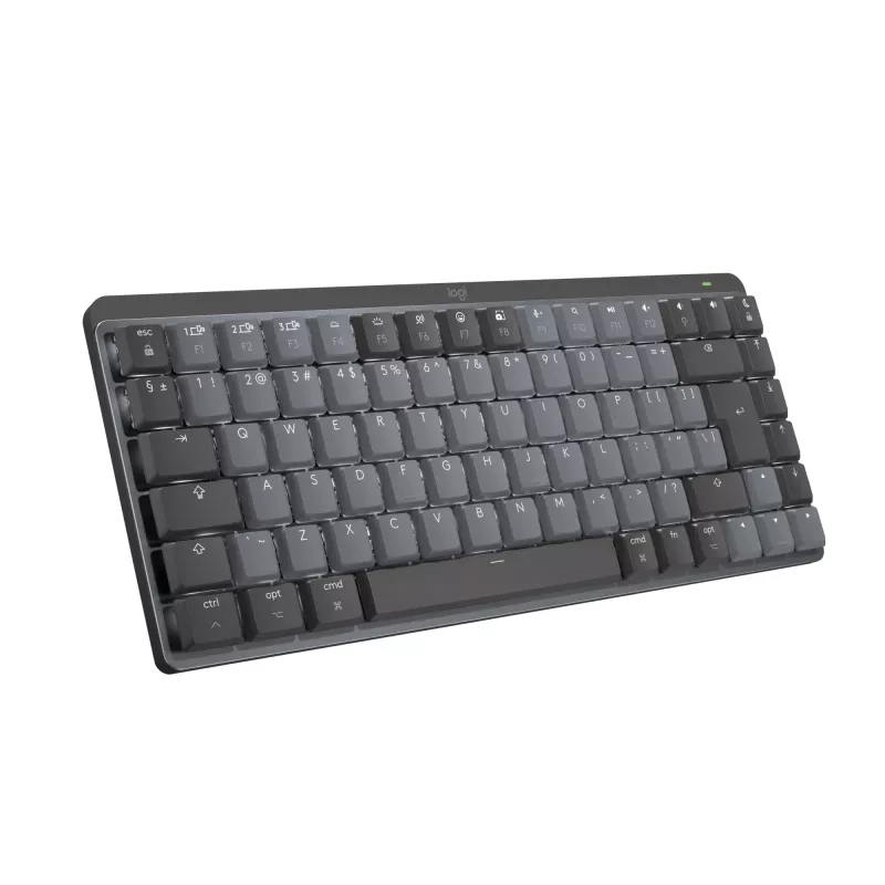 Logitech MX Mechanical Mini for Mac langaton näppäimistö, Bluetooth, avaruudenharmaa (920-010837)