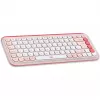 Logitech POP Icon Combo - näppäimistö-hiiri-sarja - langaton - Bluetooth LE - QWERTY - US International - rosé, Off-White (920-013142)
