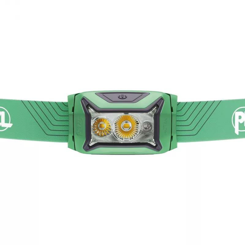 Petzl ACTIK E063AA02 otsalamppu, 450 lm, vihreä