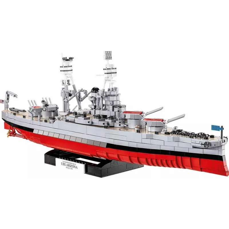 Rakennuspalikat USS Arizona BB-39 2046 osaa