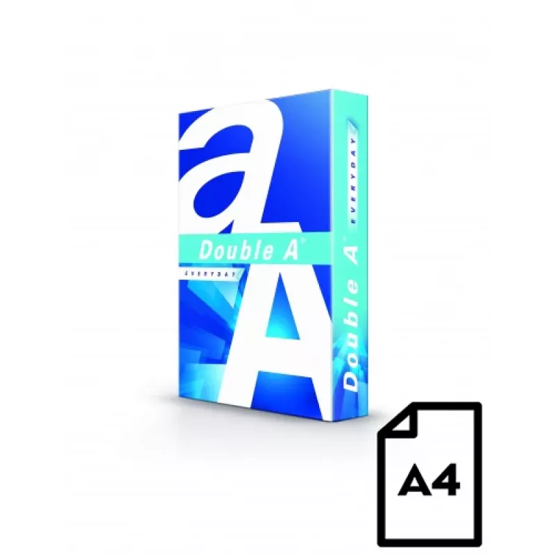 Paperi Double A (A-luokka), A4, 70g, 500 arkkia