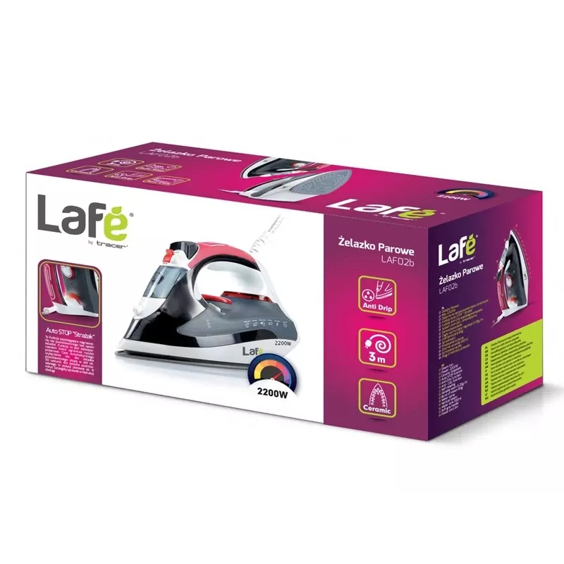 Höyrysilitysrauta Lafe LAF02b