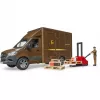 Pakettiautomalli BRUDER 02678 esikoottu 1:16