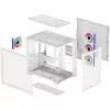 PC-kotelo DeepCool CG530 4F WH Midi Tower valkoinen