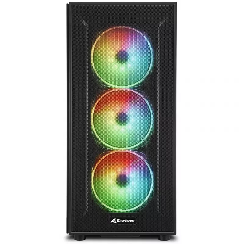 PC-kotelo Sharkoon TG6M RGB Tower musta