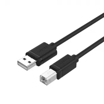 UNITEK Y-C421GBK USB-kaapeli 5 m USB 2.0 USB A USB B musta