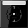 JUNG LS 1520 NA SW pistorasia Type-F musta (LS1520NASW)