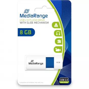 USB-flash-asema MediaRange 8 GB USB Type-A 2.0 MR971