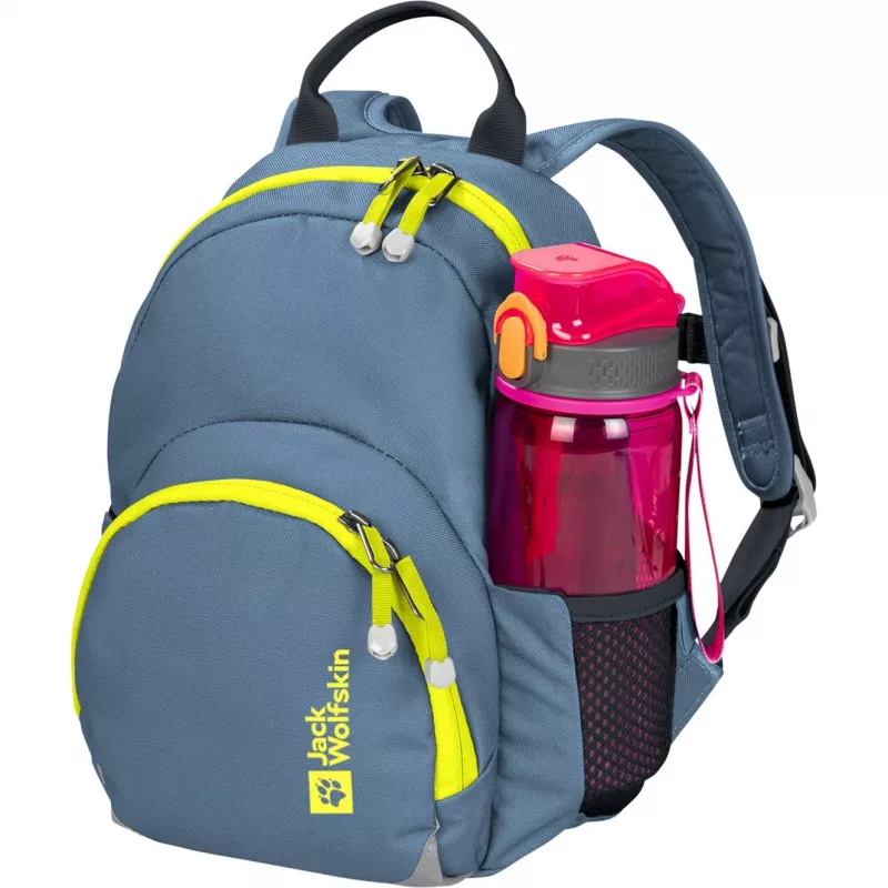 Jack Wolfskin Buttercup -reppu - sininen/neonkeltainen, 4,5 L