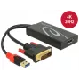 Kaapeli DVI 24+1 + USB-A/Displayport 20p DeLOCK 62596