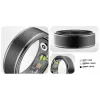 Älysormus Manta SR01BK-57 Black, syke ja veren happi, IP68