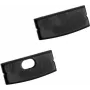 Päätykappaleet U-profiilille 20 mm EUROLITE 51210971 musta