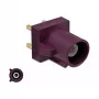 Johdinliitin DeLOCK 89730 FAKRA D violetti