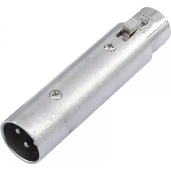 XLR-sovitin Omnitronic 3-napainen pistoke 5-napaiseen liittimeen, malli 30226575