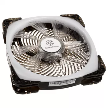 SilverStone SST-AP124-ARGB 120mm ARGB kotelotuuletin - musta