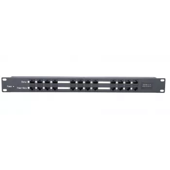 Extralink PoE-injektori 12 portti 12x 100Mb/s RJ45, rack-asennus