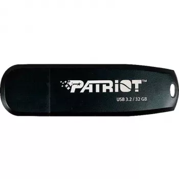 USB-muistitikku PATRIOT 32 GB USB Type-A 3.2 Gen 1 musta, 80 MB/s, avaimenperä