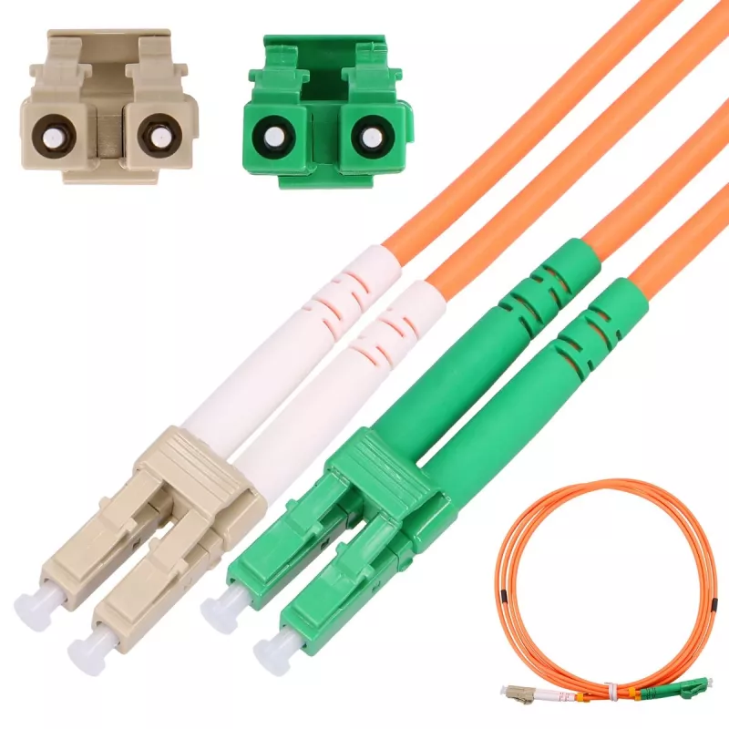 Patchcord Extralink LC/UPC - LC/APC monimuoto OM2 duplex 3 mm 2 m