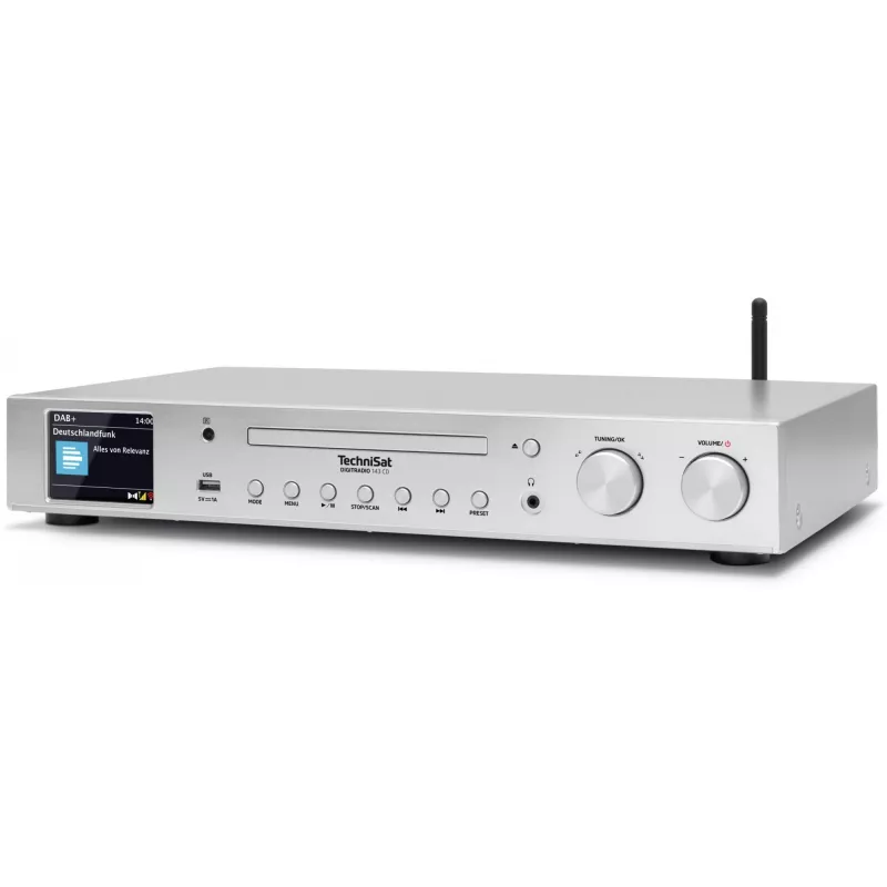 TechniSat Digitradio 143 CD -radio, USB-liitäntä