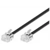 Puhelinkaapeli Microconnect MPK182 RJ-11 RJ-11 2 m musta