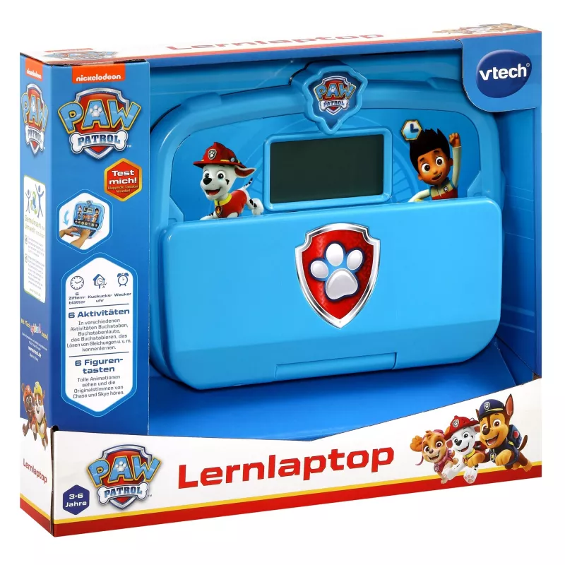PAW Patrol oppimiskannettava, oppimistietokone sininen