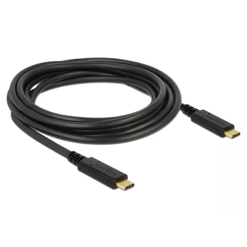 USB-kaapeli DeLOCK 83325 USB 2.0 3 m USB-C musta