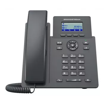 Grandstream Networks GRP2601P IP-puhelin musta 2 linjaa LCD